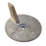 Анод цинковый Yamaha F40-F60  (67C-45371-00-00, 664-45371-00-00) 664-45371-01-00  PWB
