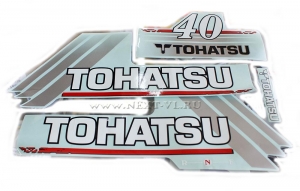 Наклейки на колпак TOHATSU M40    361S87801-1 ― 1998-2024  NEXT