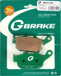 Задние тормозные колодки G-Brake GM-01114S ― 1998-2024  NEXT