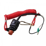 Кнопка аварийной остановки двигателя с чекой Yamaha 4-5  (699-82575-09-00) 6E0-82575-00-00  WaveMarine