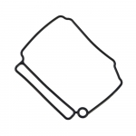 Прокладка поплавковой камеры Yamaha 25, 40-90  6H4-14984-00-00  WaveMarine