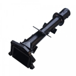 Труба выхлопа Yamaha 9.9-15  (63V-41131-02-5B) 65F-41131-00-CA  Yuelang